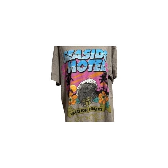 🌸 🌴Spell & The Gypsy Collective Graphic Tee “SEASIDE MOTEL” -NWT-Size Large - Picture 5 of 5